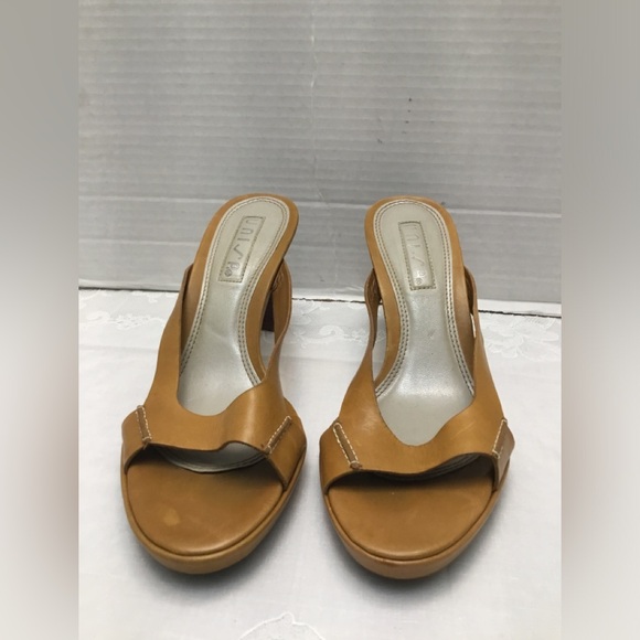 UNISA Camel Open-Toe Heels - Picture 3 of 13